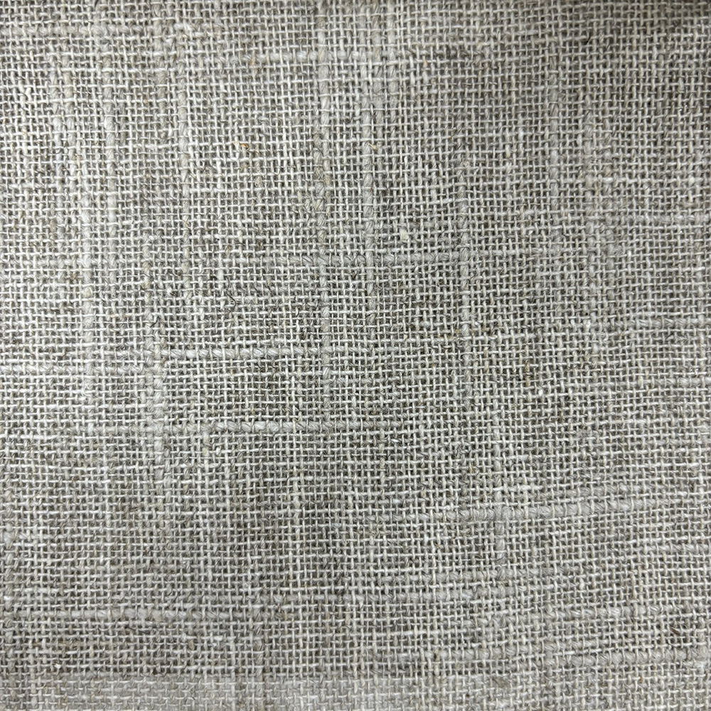 真麻布  成分:涤+麻  克重:170gsm 门幅:58”