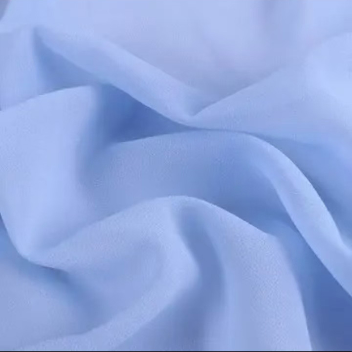 雪纺:100%polyester，75D，1800T，克重:65g，门幅:150cm