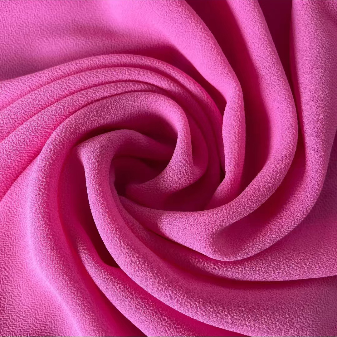 雪纺珠:100%polyester，75D，1800T,克重:85g，门幅:150cm